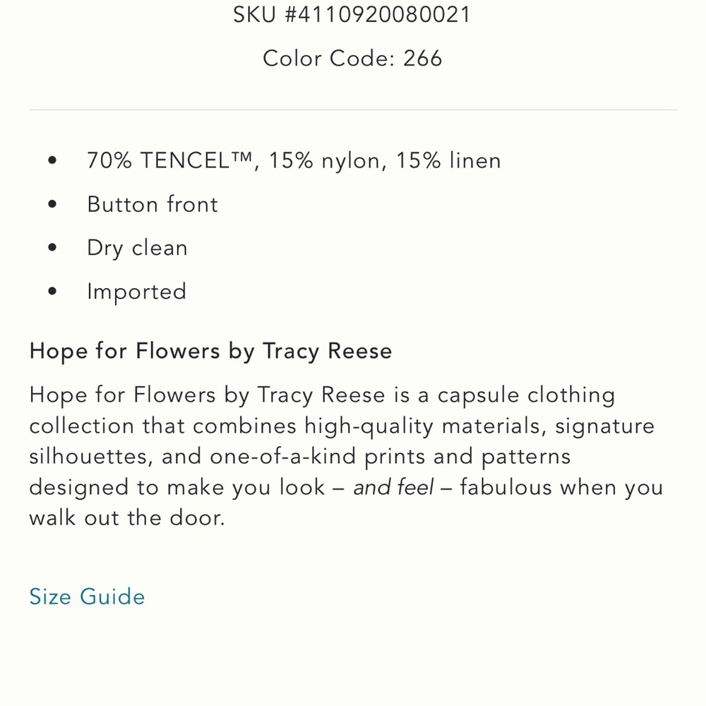 Hope For Flowers smocked‎ Top - Picture 10 of 10